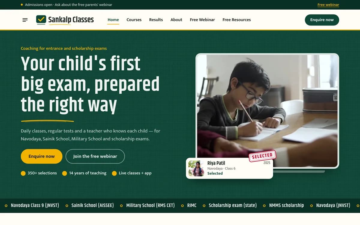 Abhyas demo website