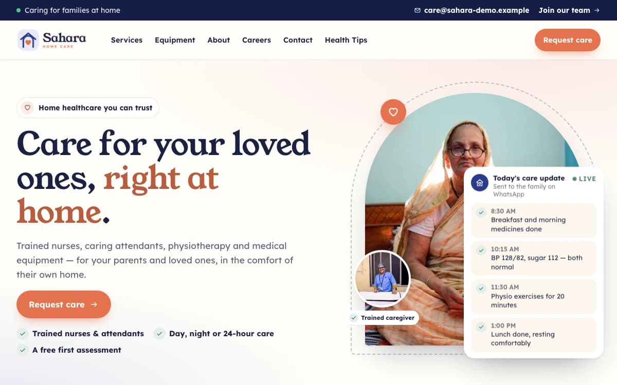 Apnapan demo website